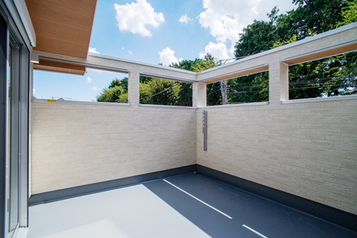 豪徳寺外バルコニー