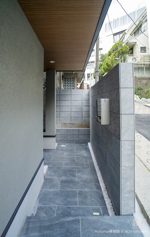 ②高輪 玄関先